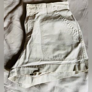 Denim Khaki Shorts — Size 9